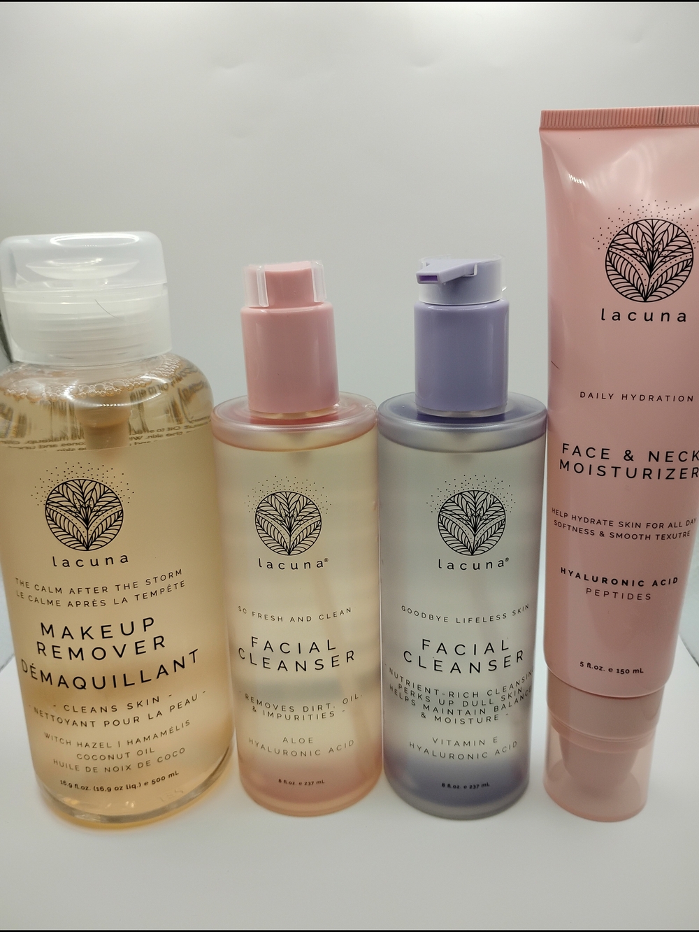 Lacuna Facial Cleanser, Moisturizer, & Makeup Remover Bundle - Picture 2 of 11